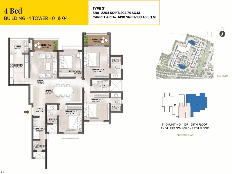 Prestige Meridian Park Master Plan