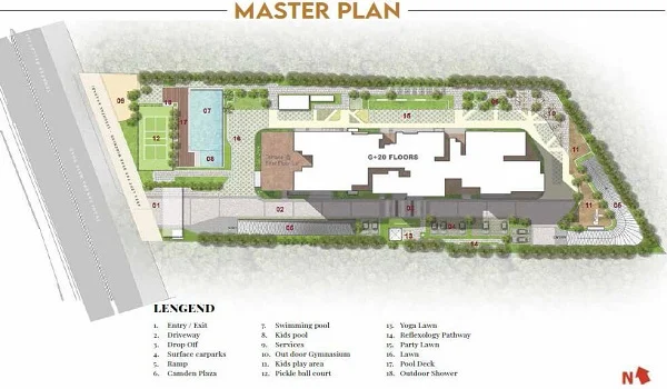 Prestige Camden Gardens Master Plan