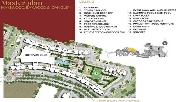 Prestige Eden Park Master Plan