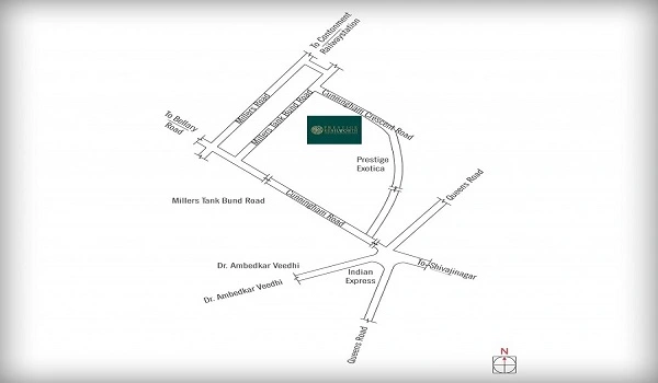 Prestige Kenilworth Location Map